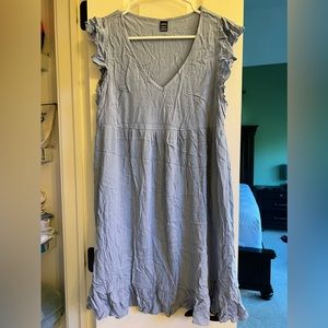 SHEIN Maternity Ruffle Trim Dress